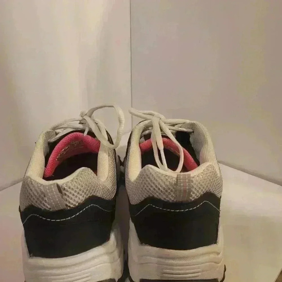 Champion Women Walking Shoes Sneakers Size 8 1/2W - Black Pink - Picture 4 of 6